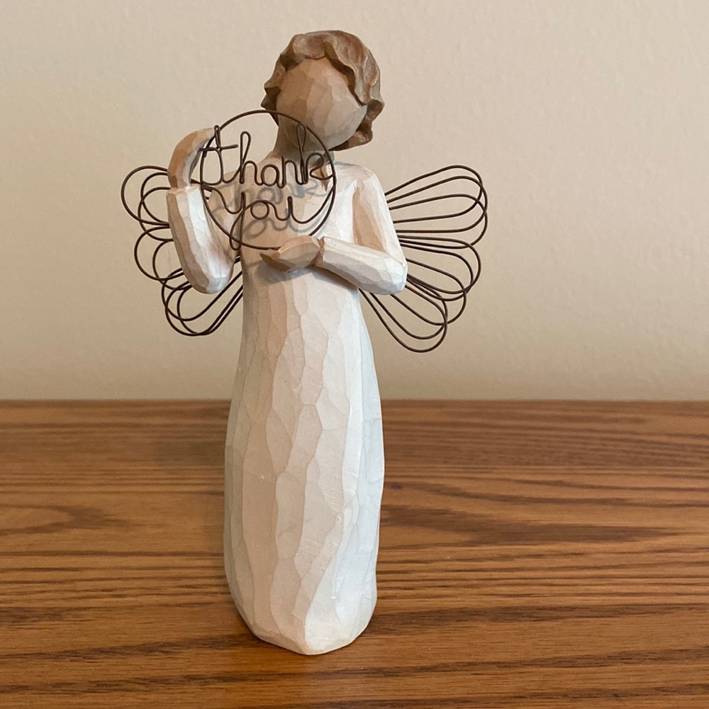 Willow Tree “Just for You” figurine with Thank You
